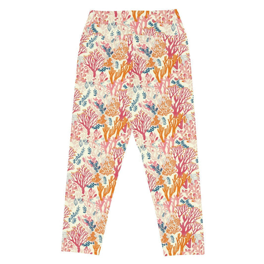 Coral Reef Capri Swim  Leggings - 