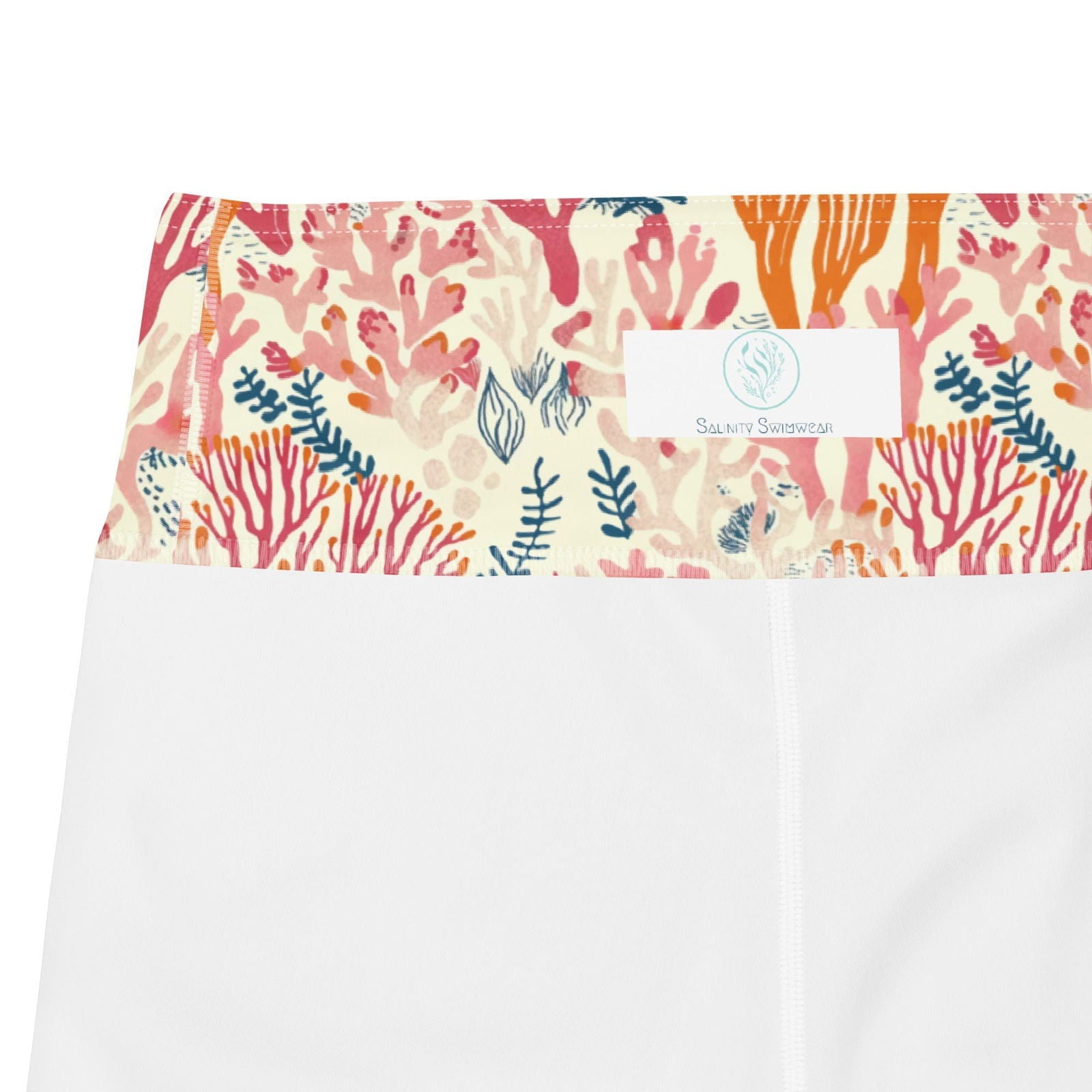 Coral Reef Capri Swim  Leggings - 