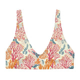 Coral Reef Eco Bikini Top -  - ["coral","Coral Reef","swim","women"]