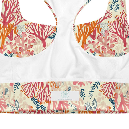 Coral Reef Eco Sports Bra Top - 