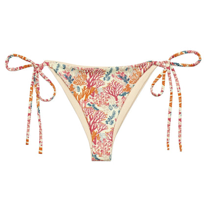 Coral Reef Eco String Bikini Bottom - 