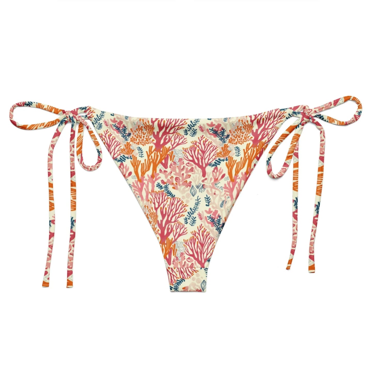 Coral Reef Eco String Bikini Bottom - 