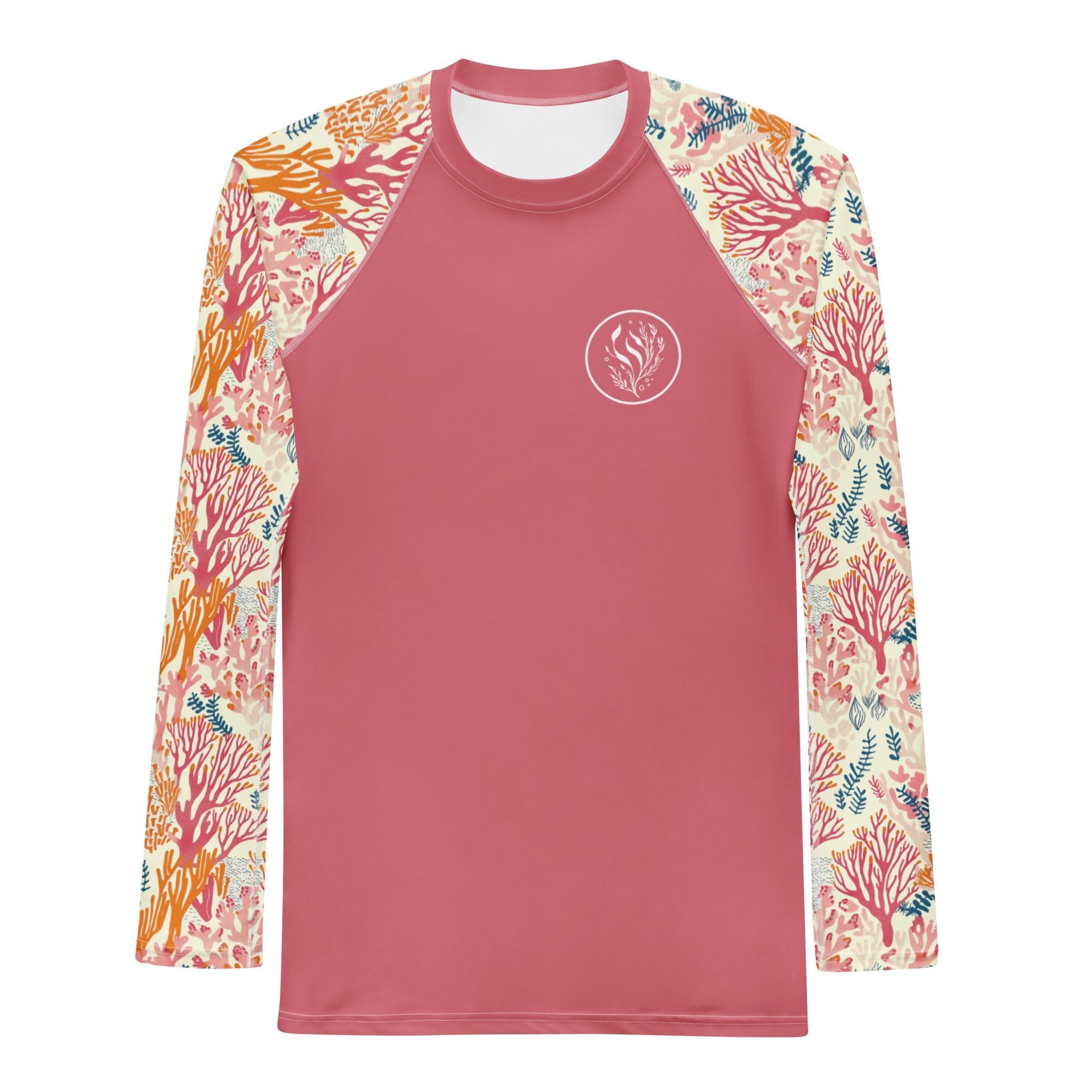 Coral Reef Men's Rash Guard -  - ["coral","Coral Reef","men","rash guard"]