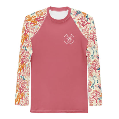 Coral Reef Men's Rash Guard - 