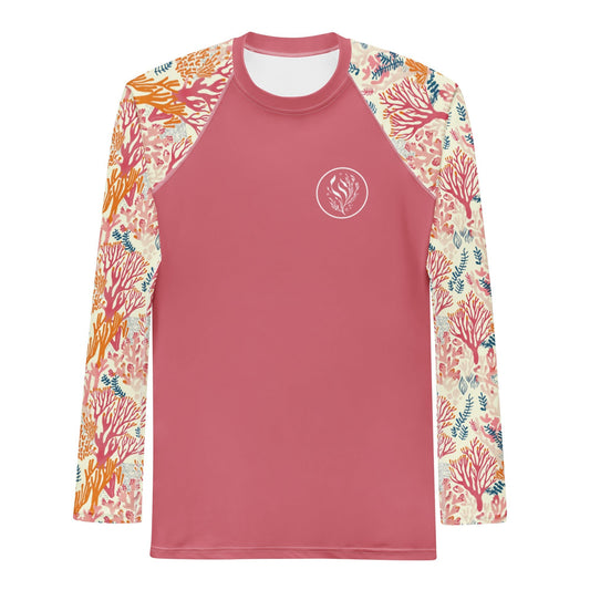 Coral Reef Men's Rash Guard - 