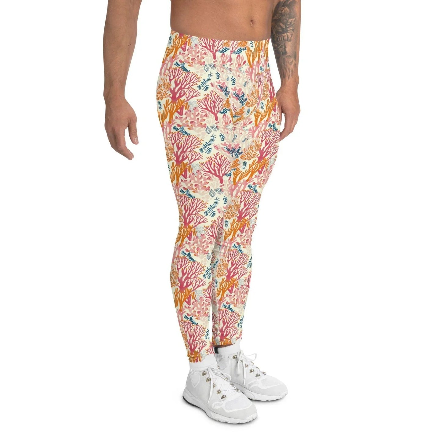 Coral Reef Men's Swim Leggings - 