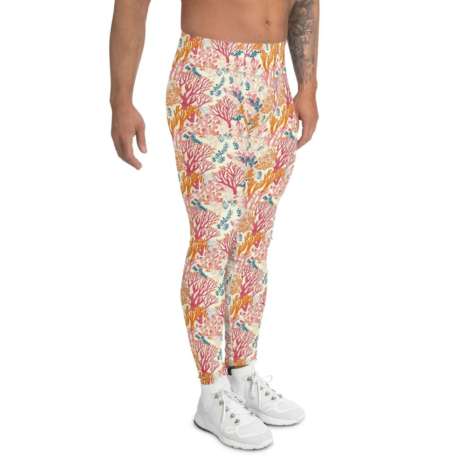 Coral Reef Men's Swim Leggings - 