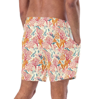 Coral Reef Men's Swim Trunks - 