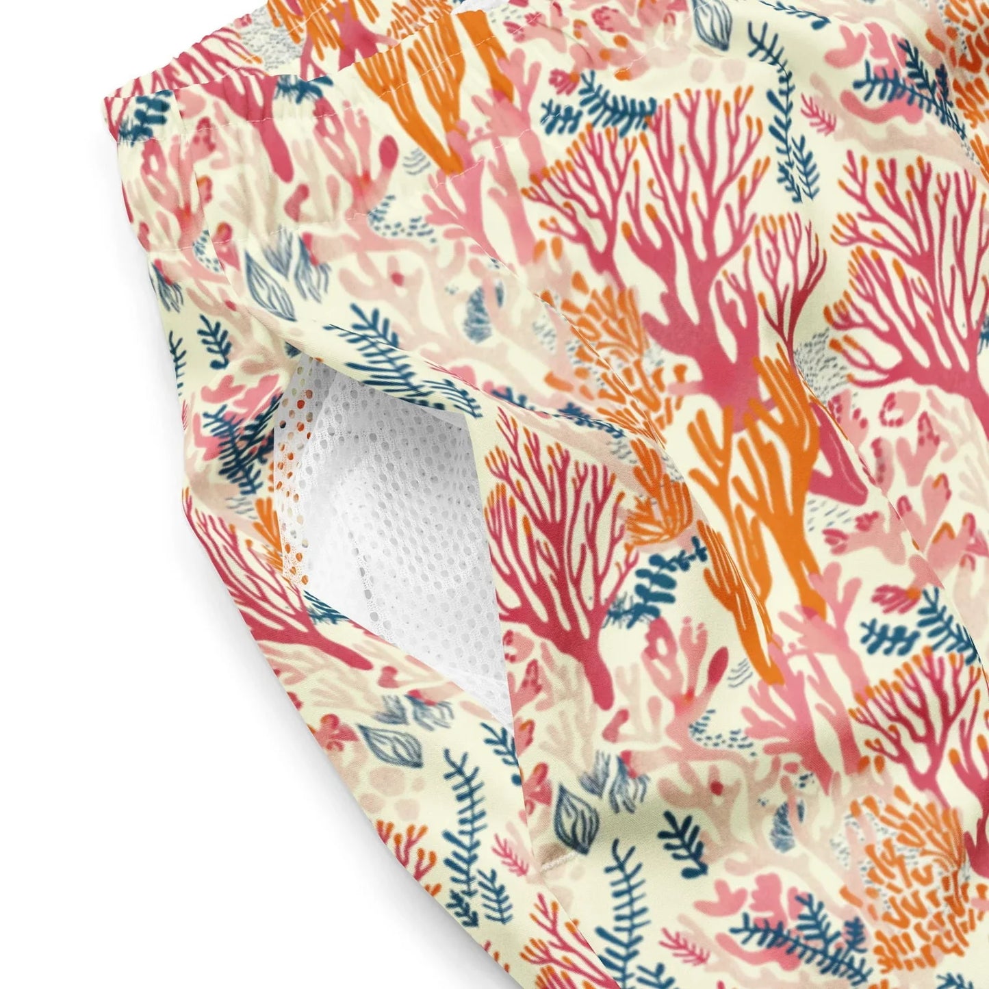 Coral Reef Men's Swim Trunks - 