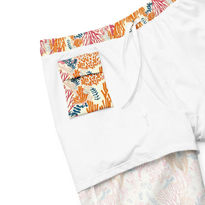 Coral Reef Men's Swim Trunks - 