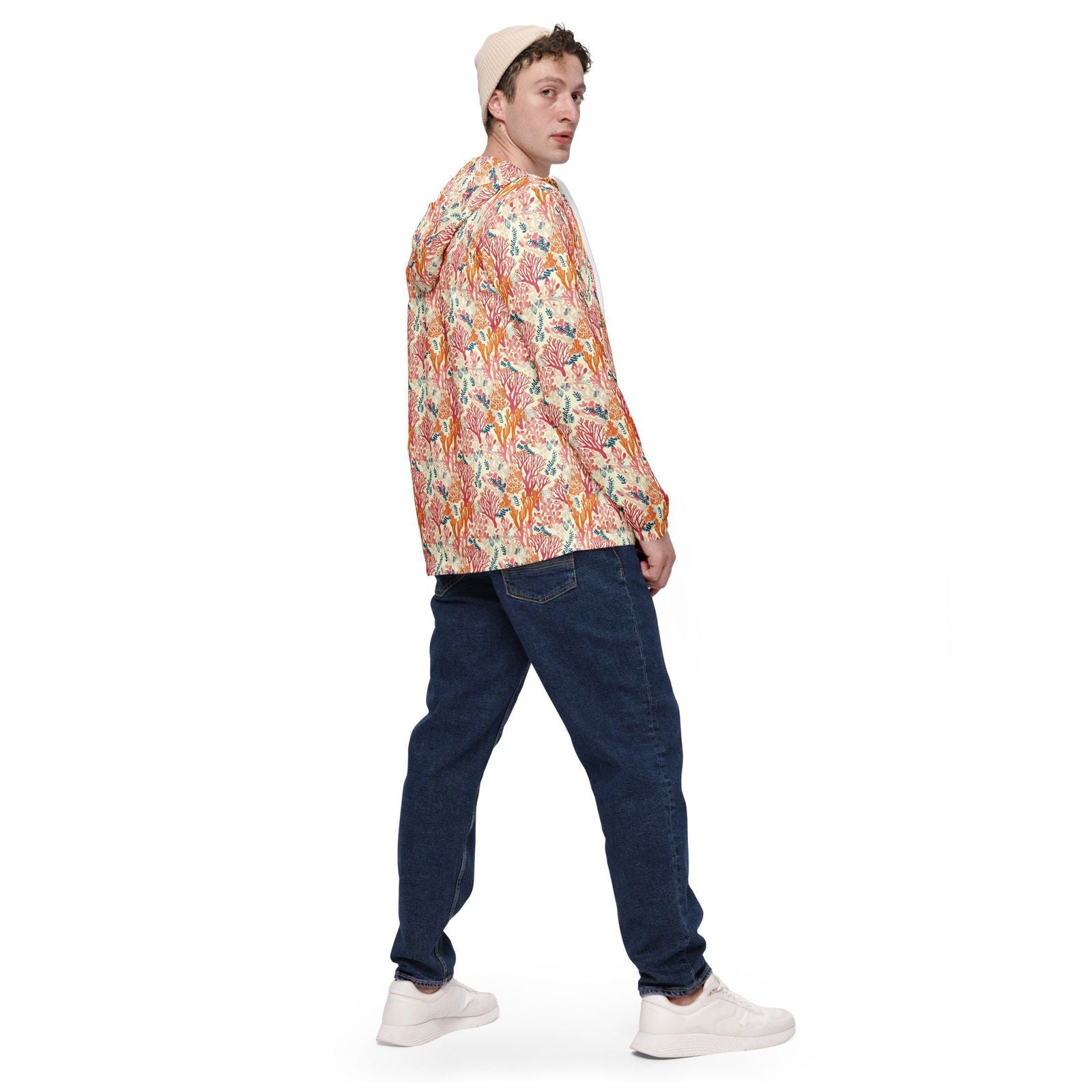 Coral Reef Men’s windbreaker - 