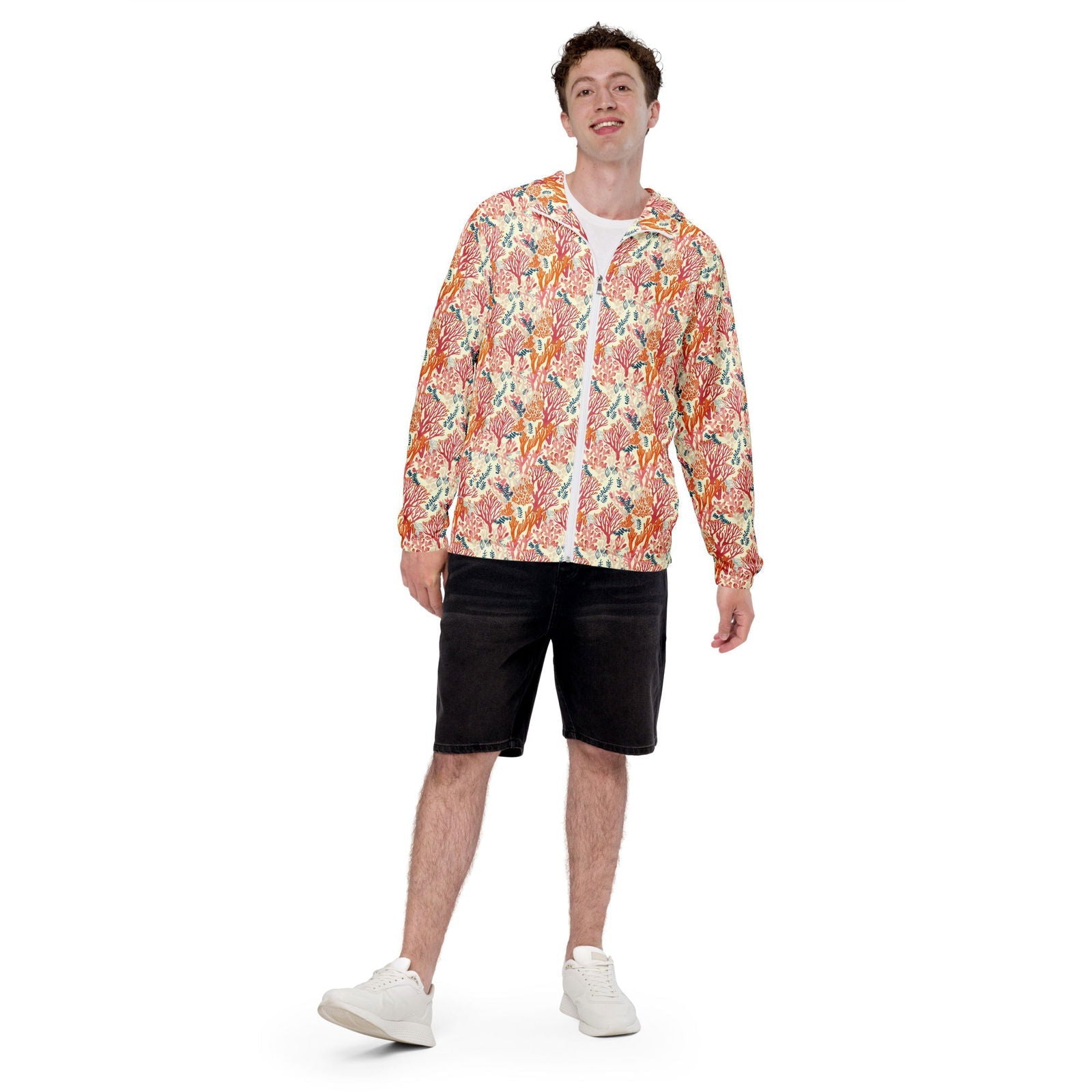 Coral Reef Men’s windbreaker - 