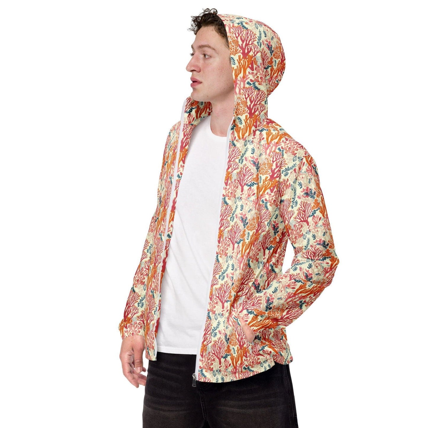 Coral Reef Men’s windbreaker - 