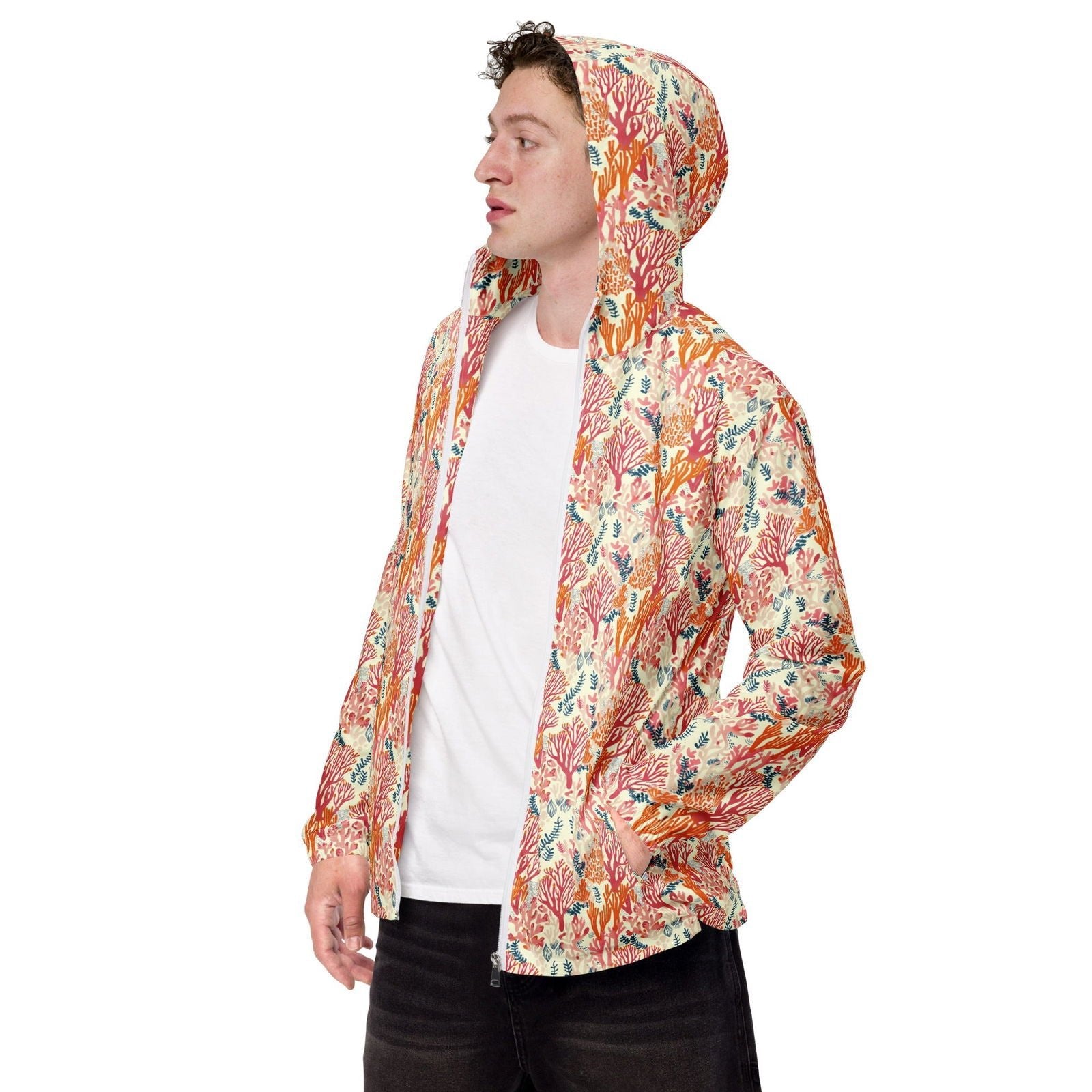 Coral Reef Men’s windbreaker - 