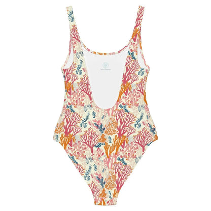 Coral Reef One-Piece Swimsuit - 