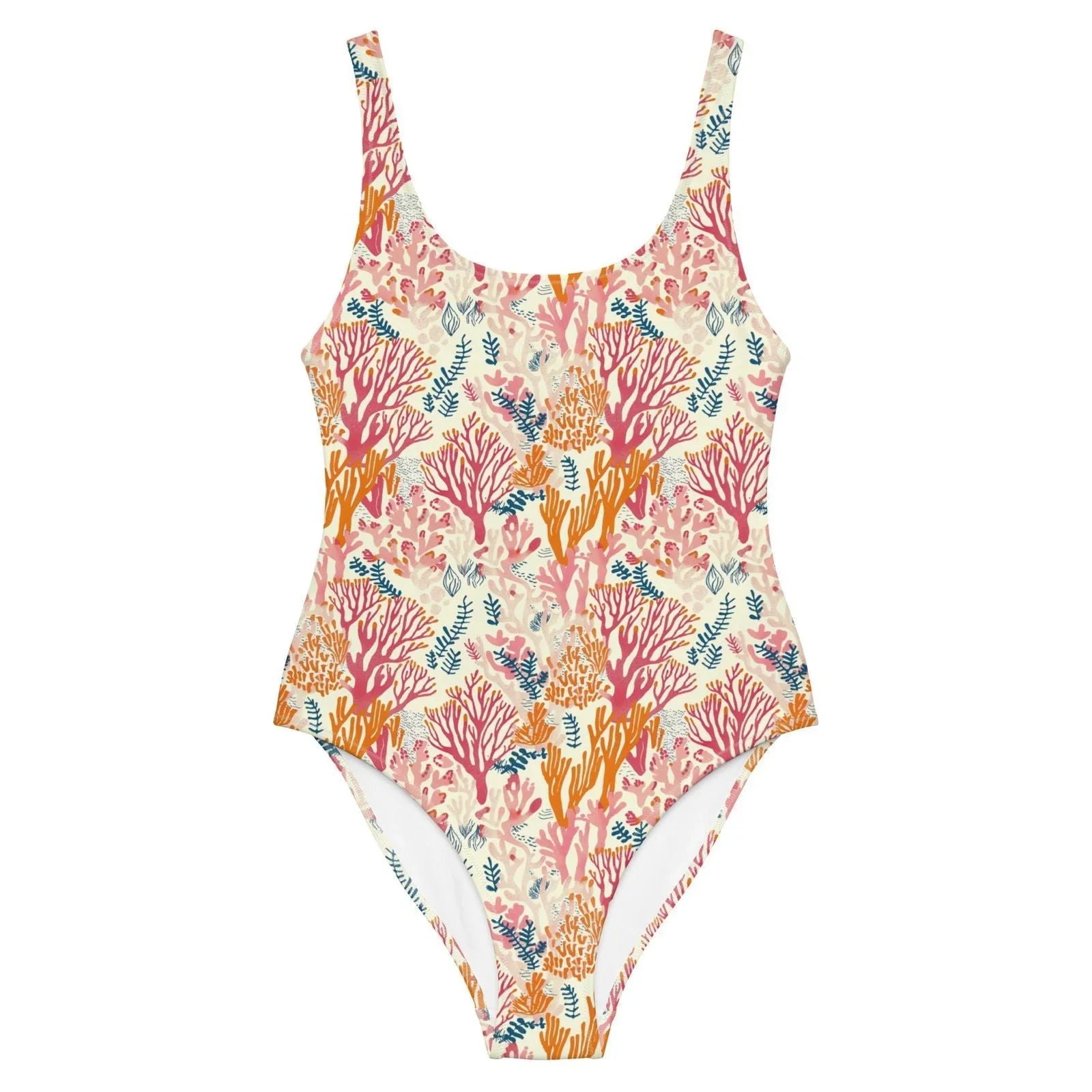 Coral Reef One-Piece Swimsuit - 