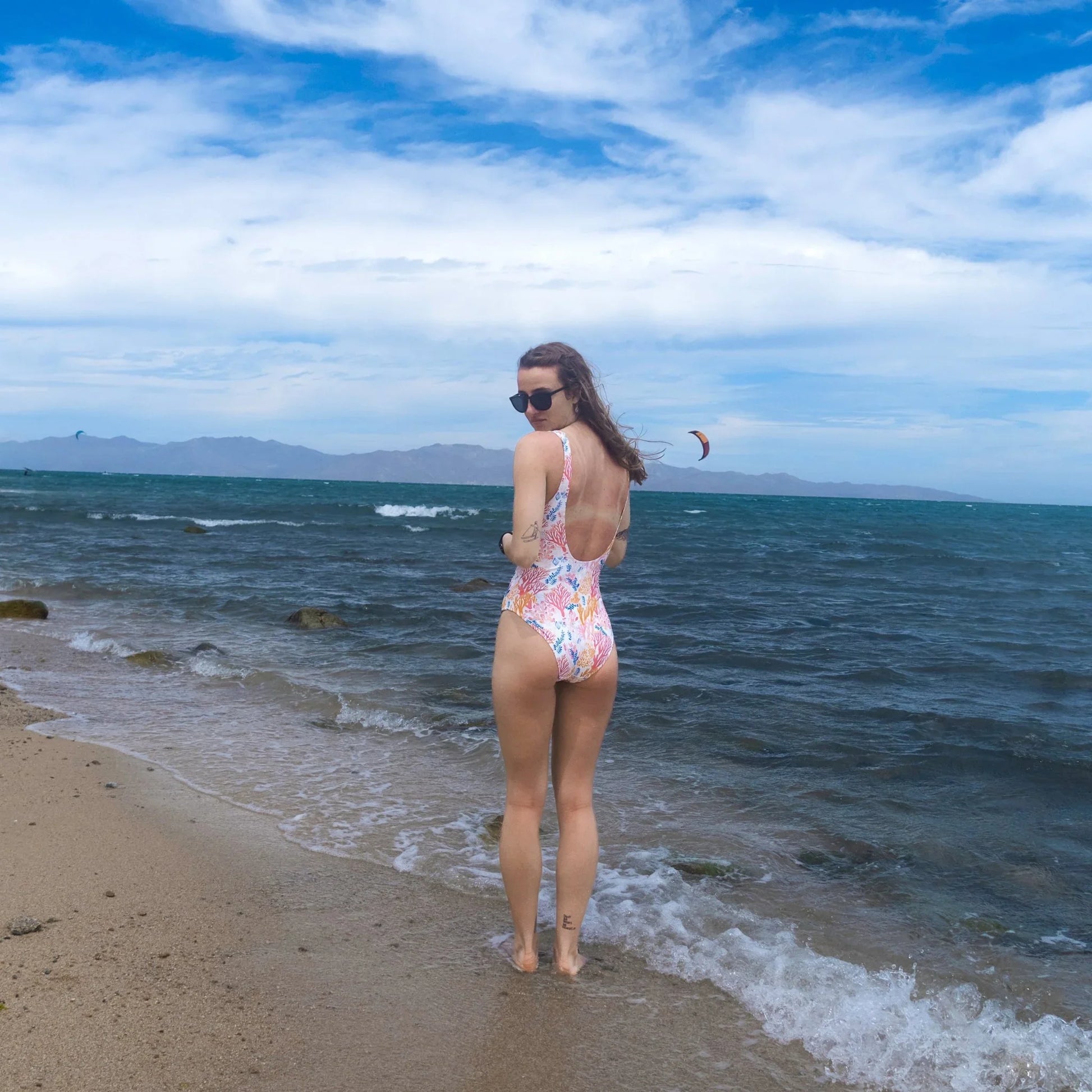 Coral Reef One-Piece Swimsuit - 