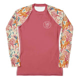 Coral Reef Women's Rash Guard Solid -  - ["coral","Coral Reef","rash guard","women"]