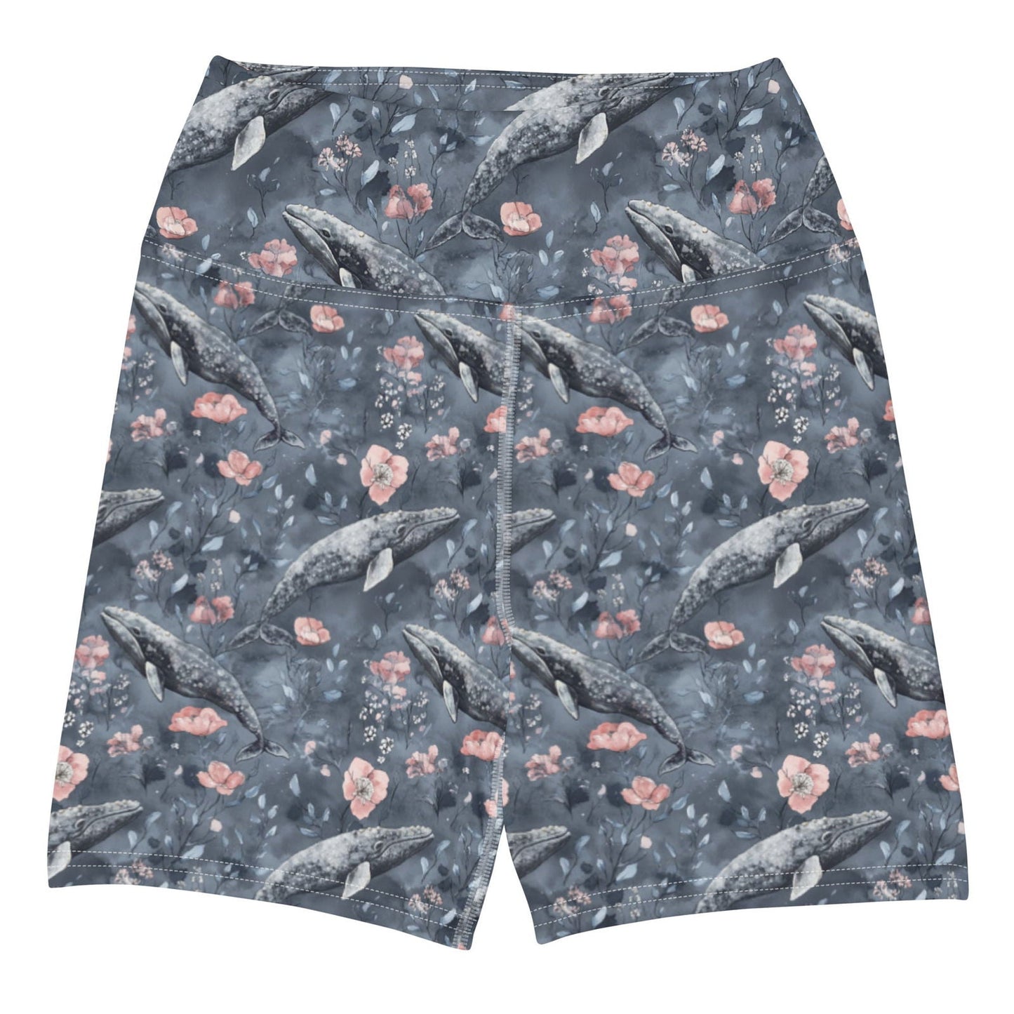 Dusky Gray Whale 4" Inch Dive Shorts - 