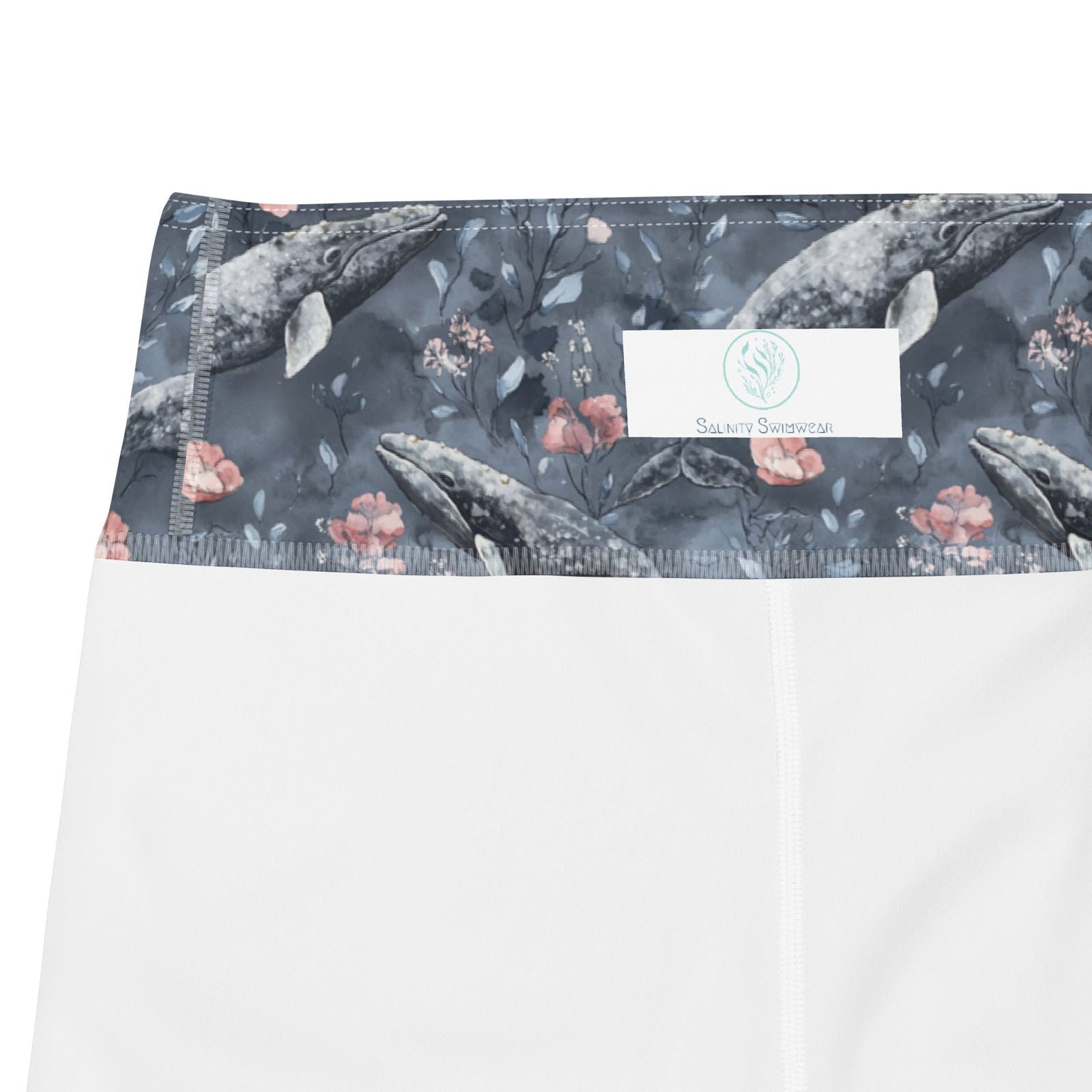 Dusky Gray Whale 4" Inch Dive Shorts - 