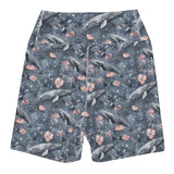 Seascape Dolphin 4" Inch Dive Shorts -  - ["dolphin","Seascape Dolphin","Short","Wildlife","women"]
