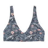 Dusky Gray Whale Eco Bikini Top -  - ["Dusky Gray Whale","swim","whale","women"]