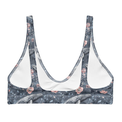 Dusky Gray Whale Eco Bikini Top - 