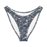 Moonlight Manta Eco High-Leg Cheeky Bikini Bottom -  - ["Moonlight Manta","ray","swim","Wildlife","women"]