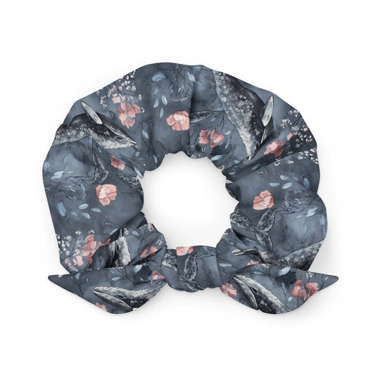 Dusky Gray Whale Eco-Scrunchie - 