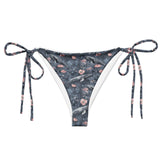 Blacktip Shark Drift Eco String Bikini Bottom -  - ["shark","shark watch","swim","Wildlife","women"]