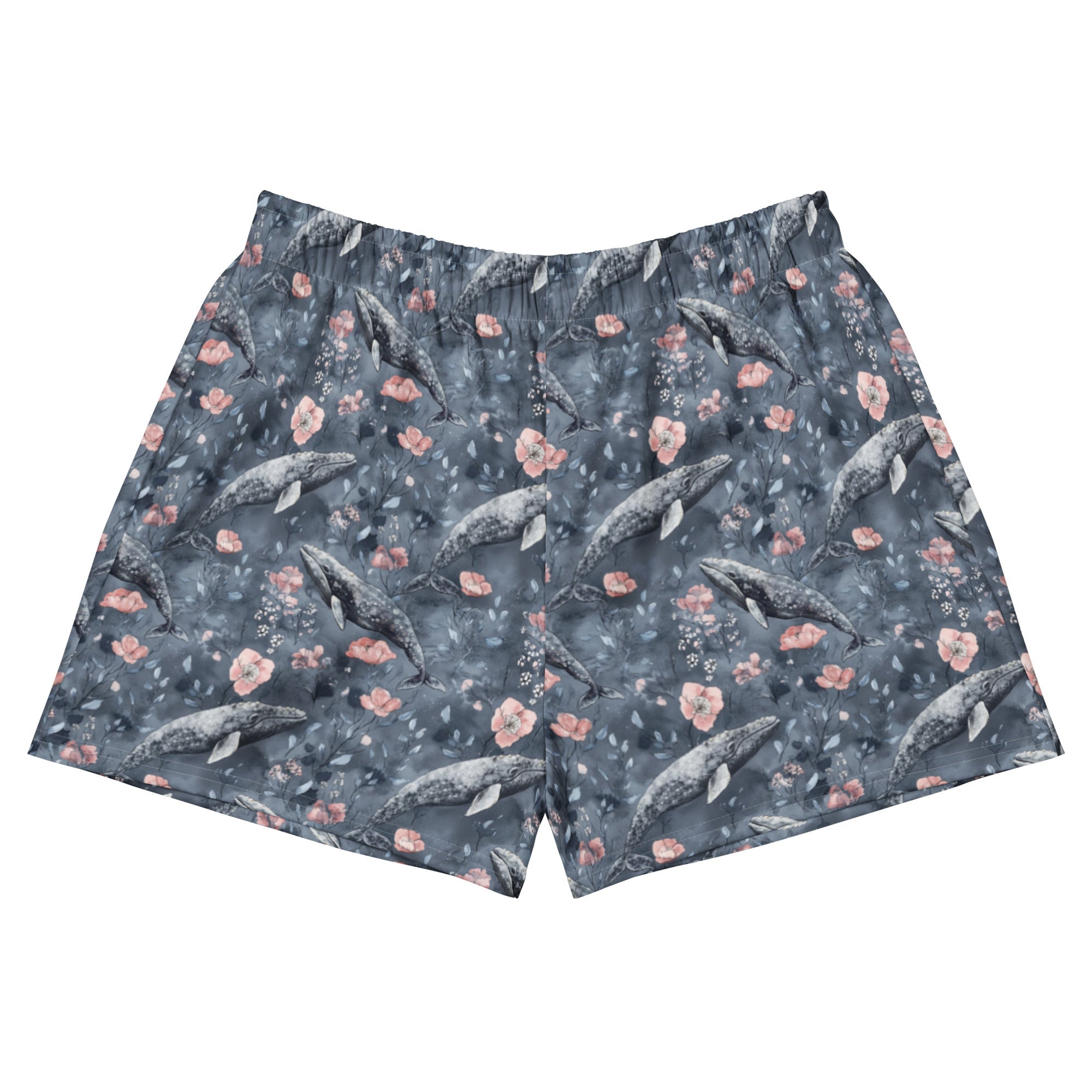 Whale Shark Dream Eco Swim Shorts -  - ["coral","Short","swim","whale shark","Whale Shark Dream","women"]
