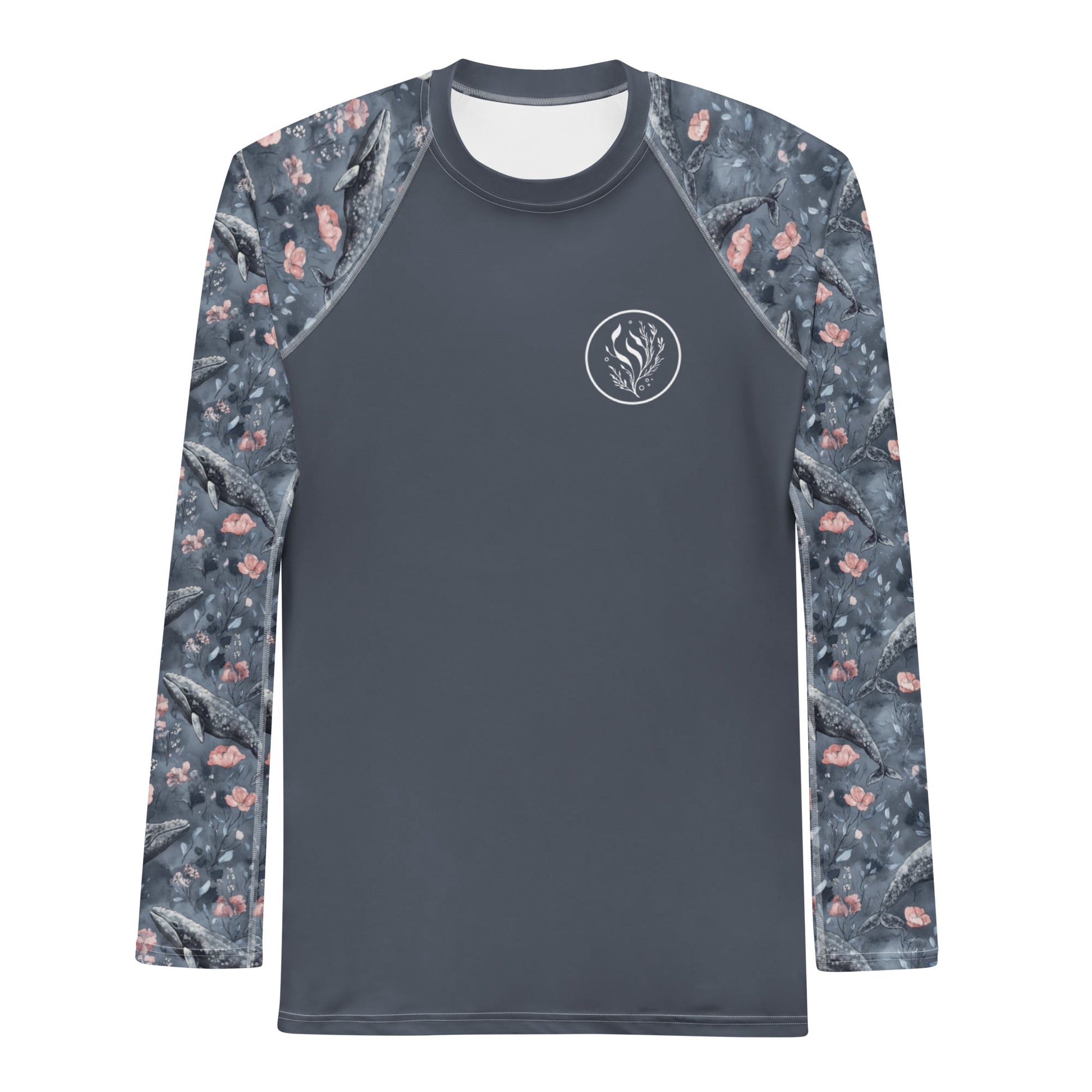 Dusky Gray Whale Men's Rash Guard - 