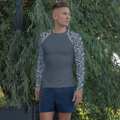 Dusky Gray Whale Men's Rash Guard - 