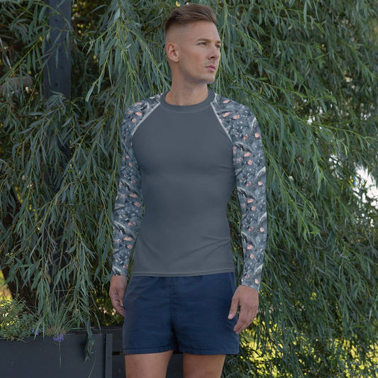 Dusky Gray Whale Men's Rash Guard - 