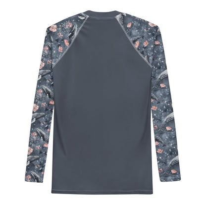 Dusky Gray Whale Men's Rash Guard - 