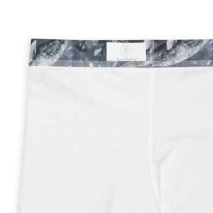 Dusky Gray Whale Men's Swim Leggings - 