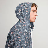 Moonlight Manta Men’s Windbreaker -  - ["Jacket","men","Moonlight Manta","ray","Wildlife"]