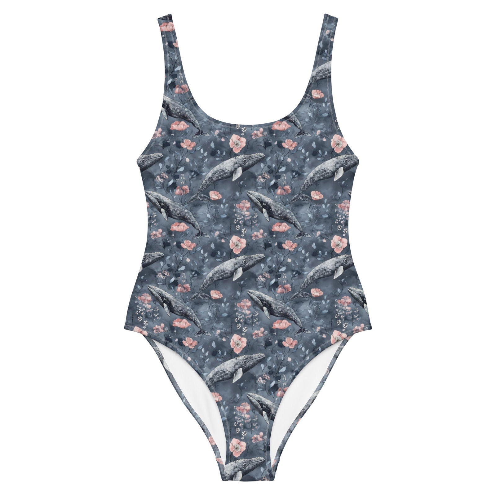 Blacktip Shark Drift One-Piece Swimsuit -  - ["shark","shark watch","swim","Wildlife","women"]