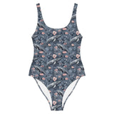 Blacktip Shark Drift One-Piece Swimsuit -  - ["shark","shark watch","swim","Wildlife","women"]