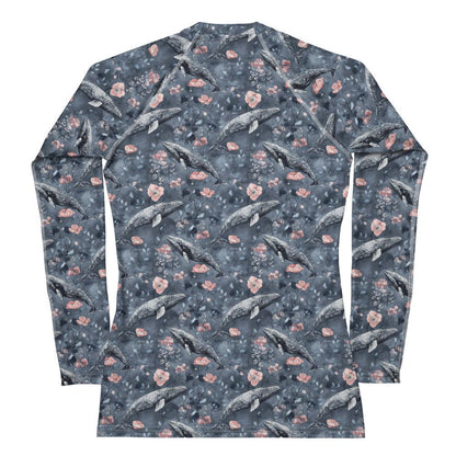 Dusky Gray Whale Women's Rash Guard - 