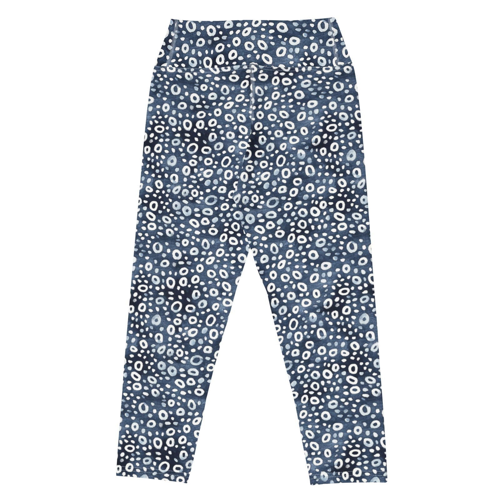 Whale Shark Mosaic Capri Swim Leggings -  - ["leggings","Whale shark","Whale Shark Mosaic","women"]