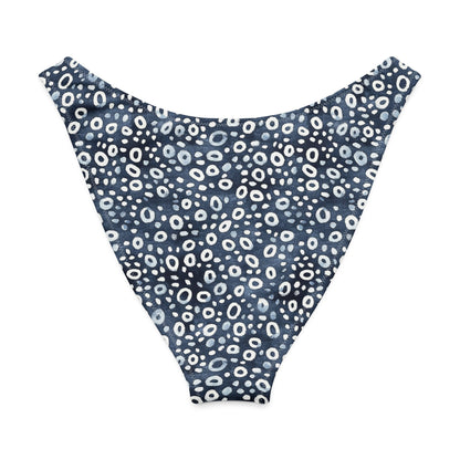 Eagle Ray Spots Eco High-Leg Cheeky Bikini Bottom - 