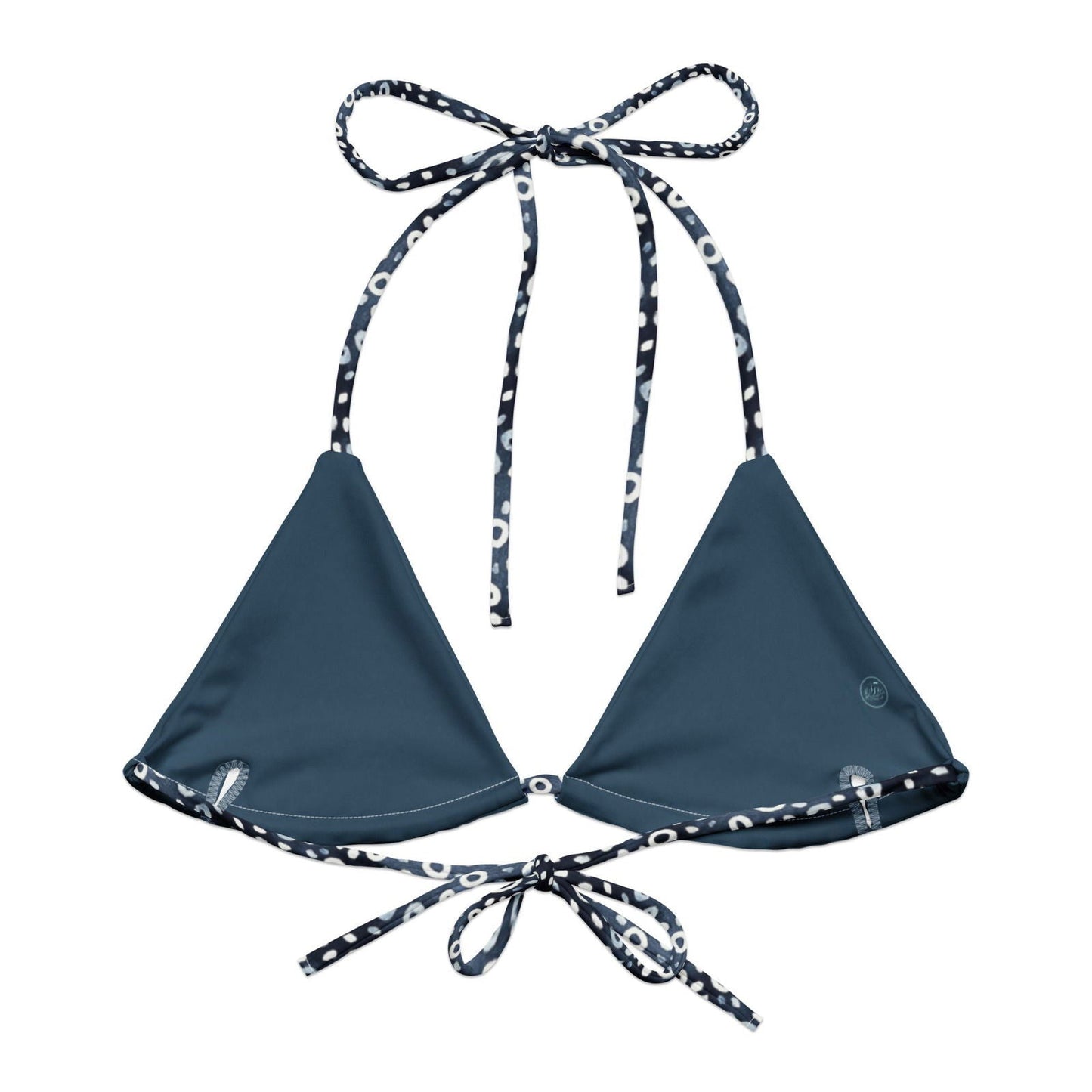 Eagle Ray Spots Eco String Bikini Top - 