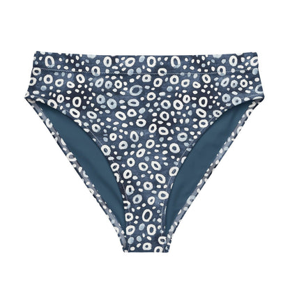 Whale Shark Mosaic Eco High-Waisted Bikini Bottom - 