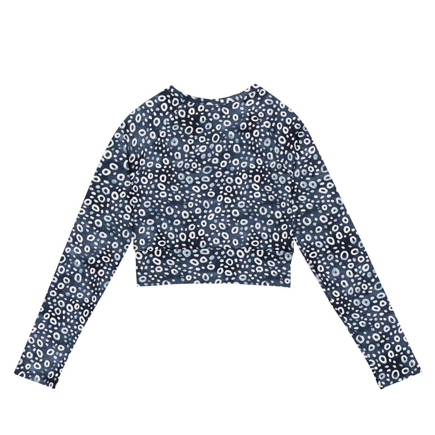 Eagle Ray Spots Eco Cropped Rash Guard - 