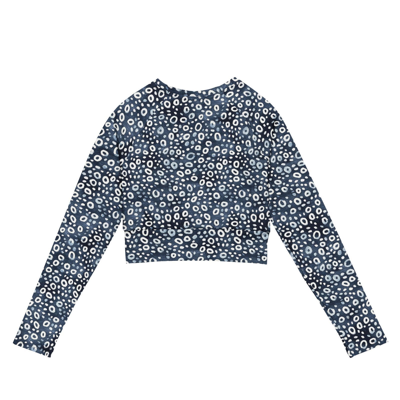 Eagle Ray Spots Eco Cropped Rash Guard - 