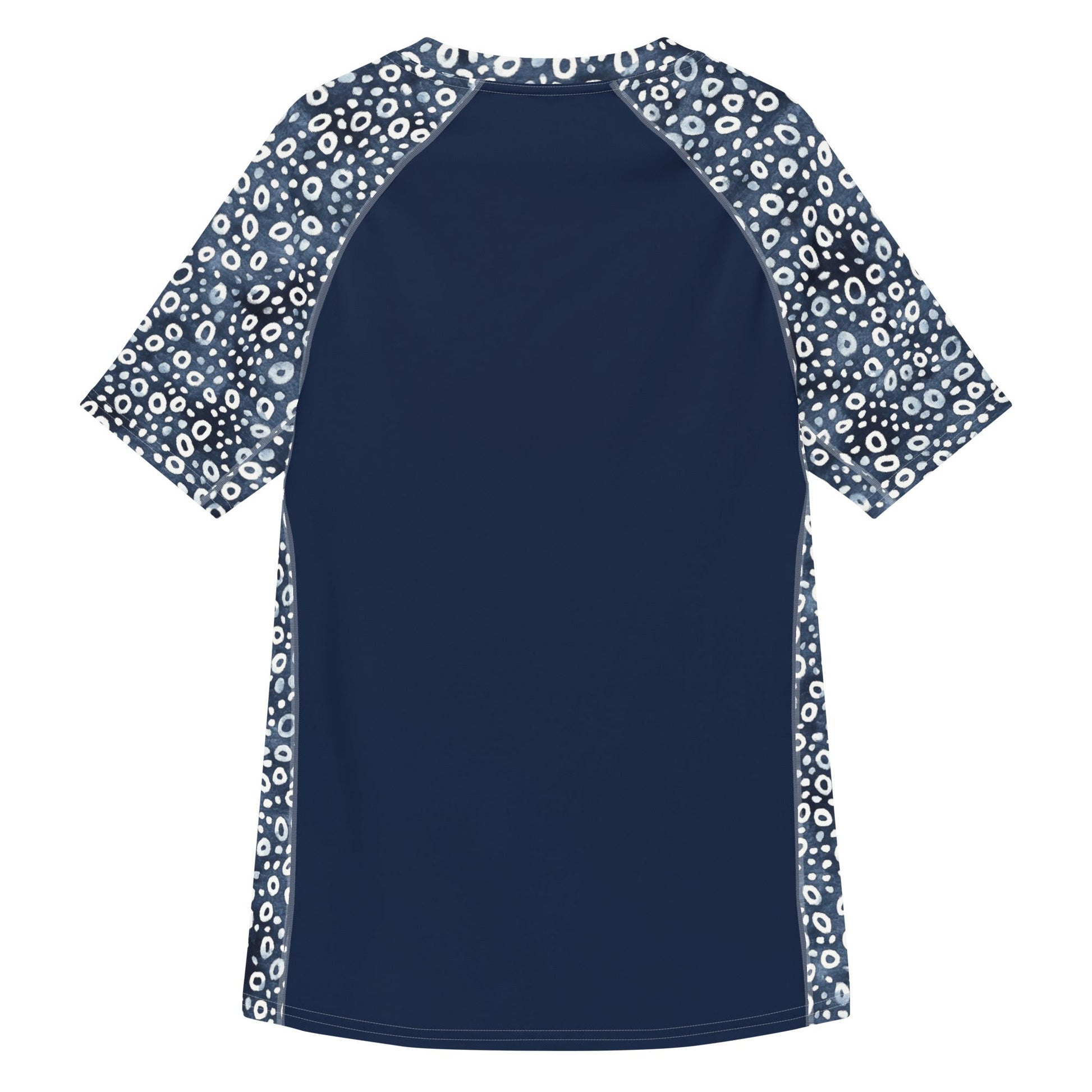 Eagle Ray Spots Men’s Short Sleeve Swim Shirt - 