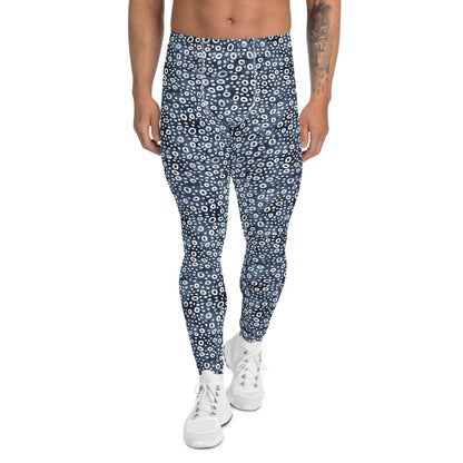 Whale Shark Mosaic Men's Swim Leggings - 