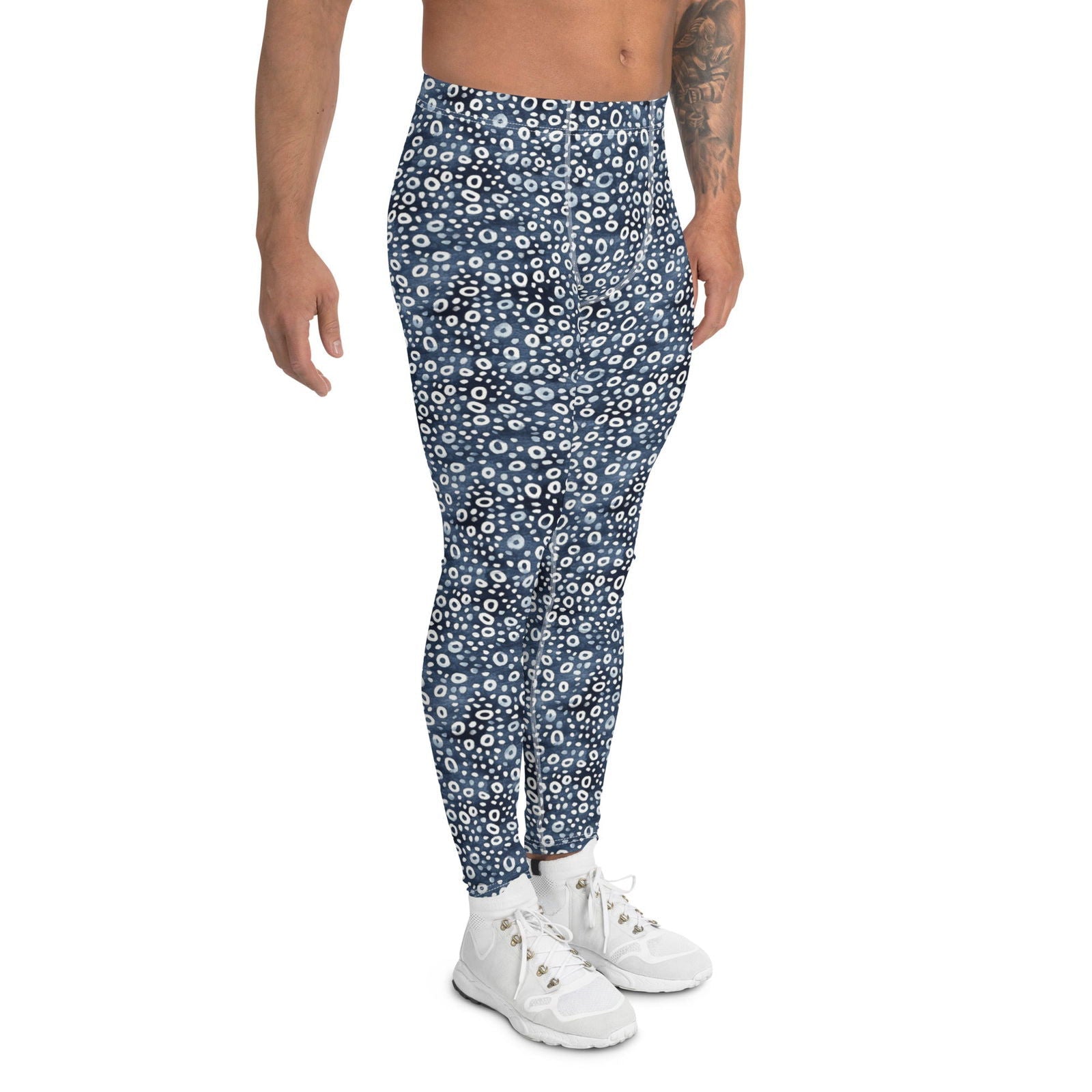 Eagle Ray Spots Men's Swim Leggings - 