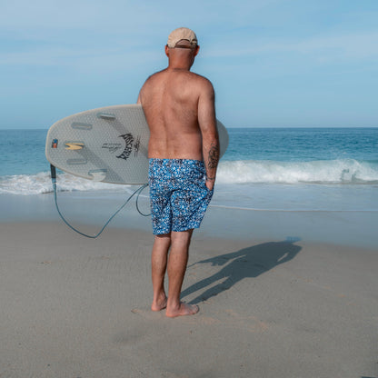 Whale Shark Mosaic Eco Swim Trunks - 